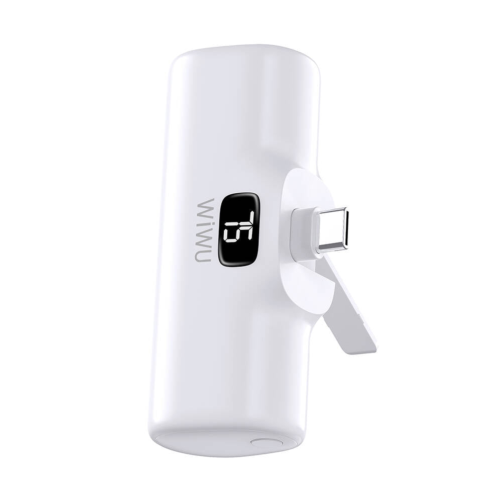 Wiwu Wi-P017 Capsule Serisi 2in1 Mini Taşınabilir Standlı Type-C Powerbank 5000mAh Wiwu Wi-P017 Capsule Serisi 2in1 Mini Taşınabilir Standlı Type-C Powerbank 5000mAh